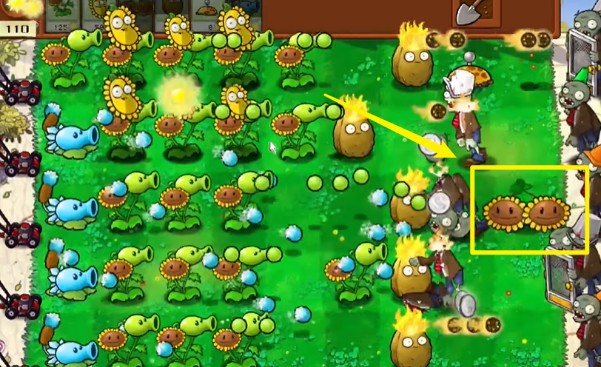植物大战僵尸杂交版冒险1关通关攻略4