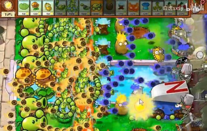 《植物大战僵尸杂交版》挑战模式第19关通关攻略6