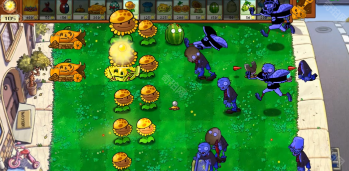 《植物大战僵尸杂交版》新植物磁力地刺王介绍2