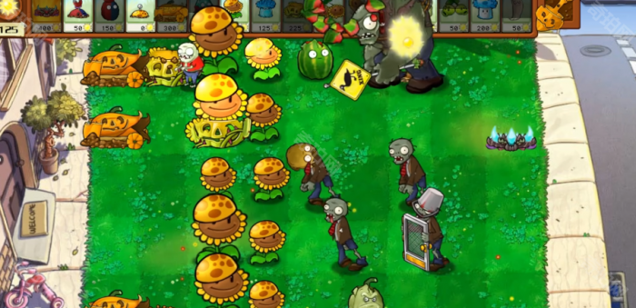 《植物大战僵尸杂交版》新植物磁力地刺王介绍3