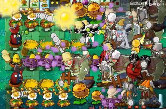 《植物大战僵尸杂交版》挑战模式第48关通关攻略6