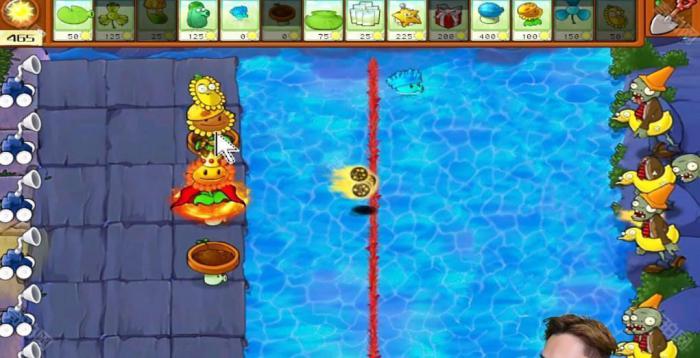 《植物大战僵尸杂交版》冒险模式第66关通关攻略2