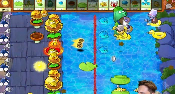 《植物大战僵尸杂交版》冒险模式第66关通关攻略3