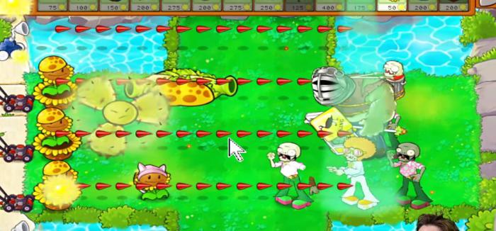 《植物大战僵尸杂交版》冒险模式第57关通关攻略3