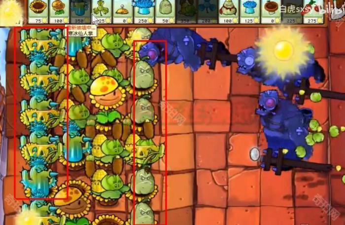 《植物大战僵尸杂交版》挑战模式第8关通关攻略5