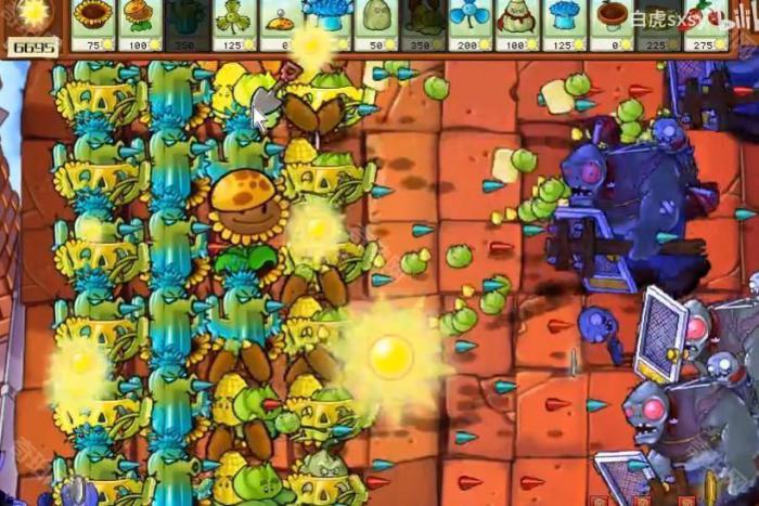 《植物大战僵尸杂交版》挑战模式第8关通关攻略6
