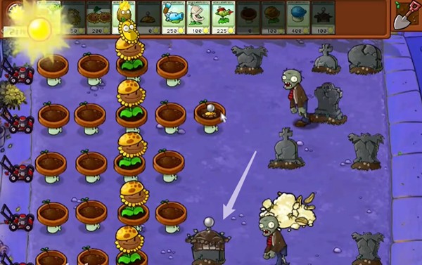 植物大战僵尸杂交版冒险7关通关攻略2
