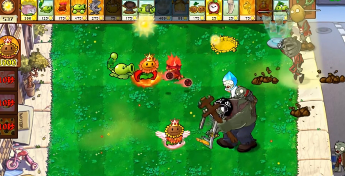 《植物大战僵尸杂交版》英雄植物向日葵公主介绍3