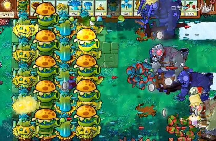 《植物大战僵尸杂交版》挑战模式第16关通关攻略6