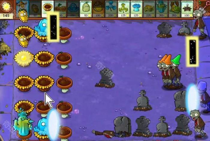 《植物大战僵尸杂交版》挑战模式第52关通关攻略3