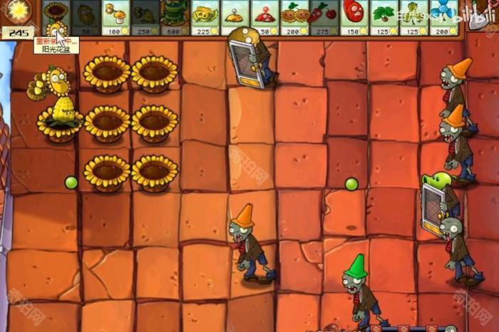 《植物大战僵尸杂交版》挑战模式第17关通关攻略3