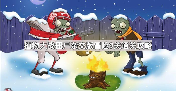 植物大战僵尸杂交版冒险9关通关攻略1