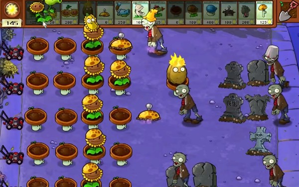 植物大战僵尸杂交版冒险9关通关攻略3