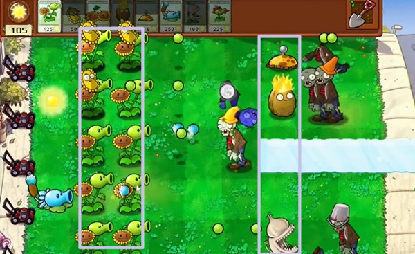 植物大战僵尸杂交版冒险3关通关攻略4