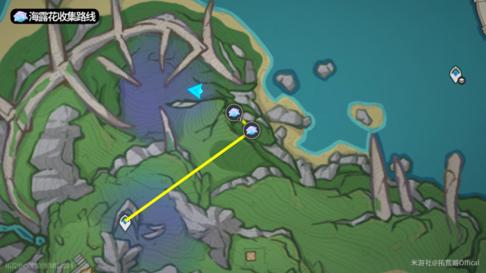 《原神》希格雯突破材料及收集路线图7