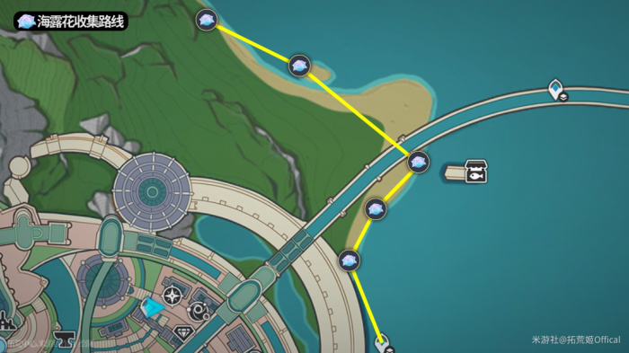 《原神》希格雯突破材料及收集路线图9