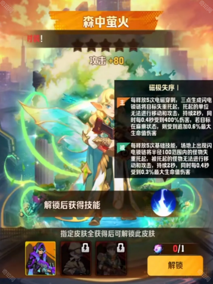 《向僵尸开炮》炫彩品质时装解锁方法4