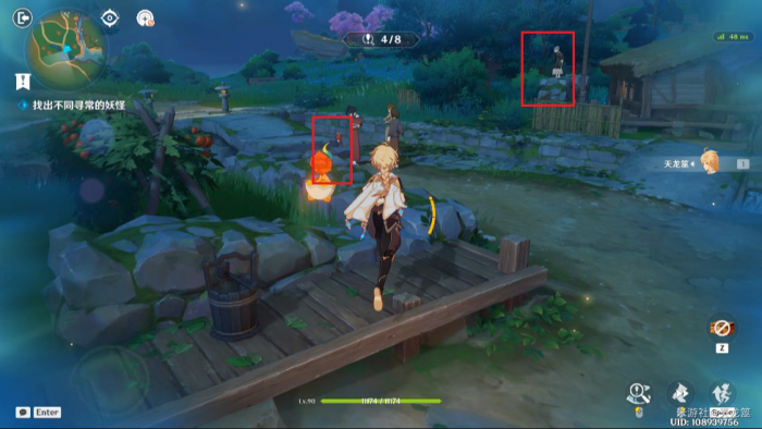 《原神》交映现实与梦第三关躲藏的危险素材攻略5