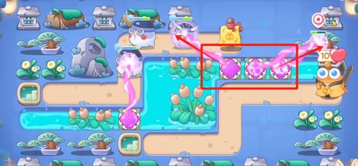 《保卫萝卜4》万圣奇妙夜第2关通关攻略3