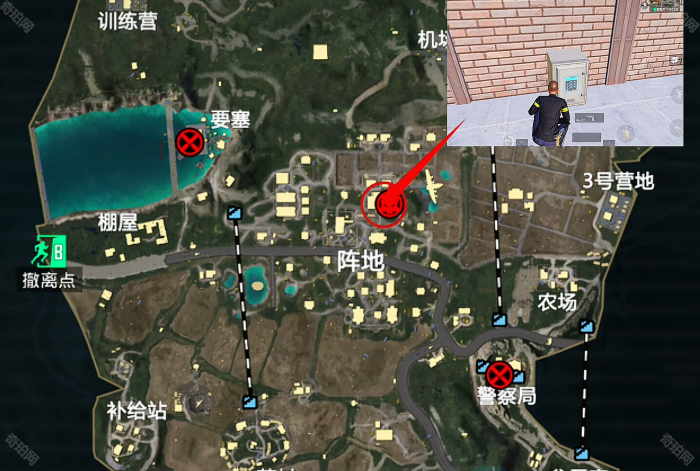 《和平精英》地铁逃生10个密码箱位置一览2