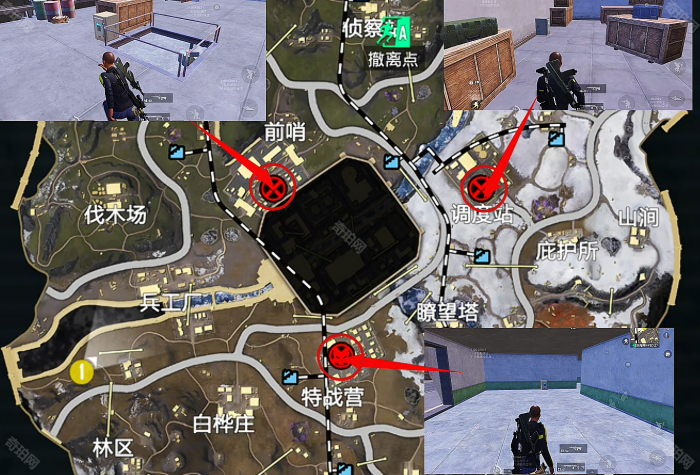 《和平精英》地铁逃生10个密码箱位置一览4