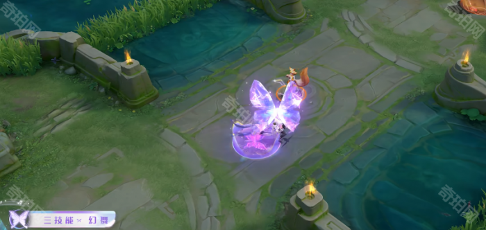 《王者荣耀》阿轲化蝶舞皮肤介绍8