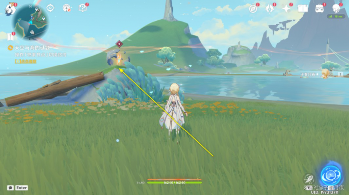 《原神》天空与海的谜题任务攻略14