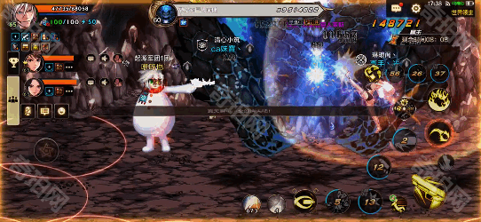 《DNF手游》世界领主烈焰石巨人打法攻略10