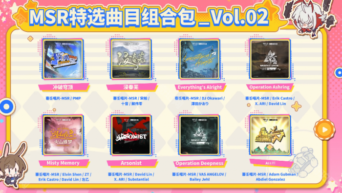 《MuseDash喵斯快跑》明日方舟二期联动曲目介绍3