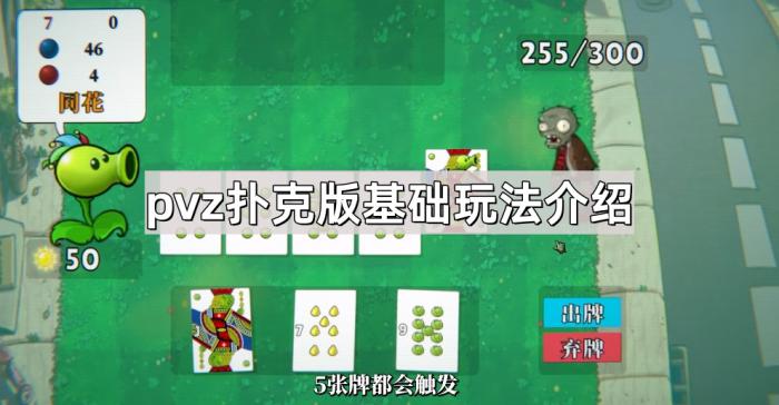 扑克版植物大战僵尸玩法介绍_植物大战僵尸纸牌玩法视频