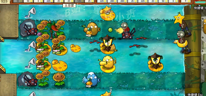 《植物大战僵尸嫁接版》新植物阳光菇荷叶介绍3