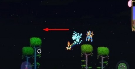 《泰拉瑞亚》微光湖位置方法2