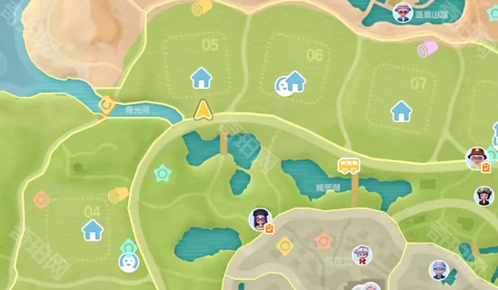 《心动小镇》每日溜溜橡木及无暇萤石位置一览4