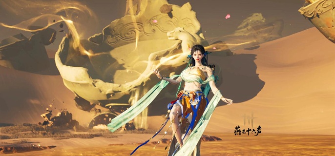 燕云十六声爱的磨砺转圈圈成就怎么做_燕云十六声研究奇怪的盲女雕像踩机关