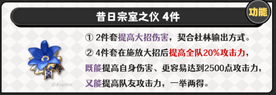 原神杜林圣遗物怎么搭配2