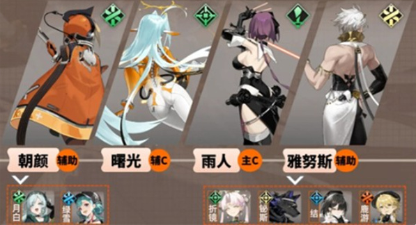 新月同行曙光怎么配队2