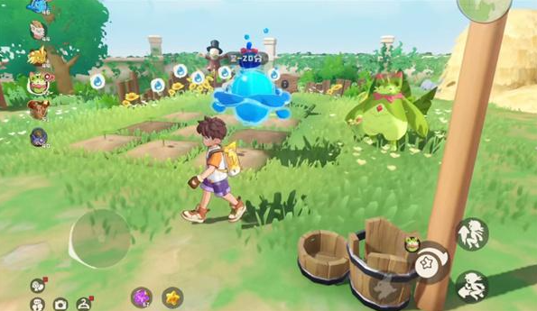 洛克王国世界农场怎么浇水施肥3