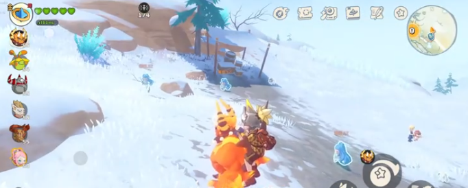 洛克王国世界异色雪影娃娃怎么抓3