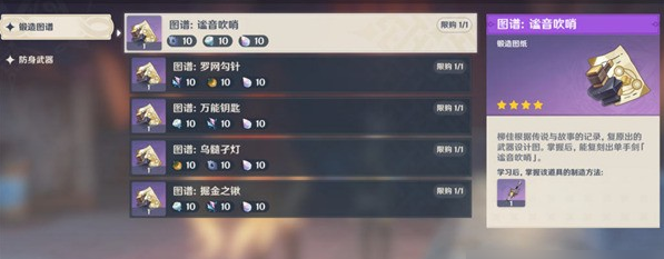 原神挪德卡莱锻造武器图纸怎么得4