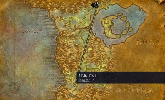 魔兽世界银松森林稀有狼在哪2