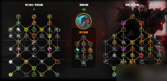 魔兽世界血dk天赋怎么加点3