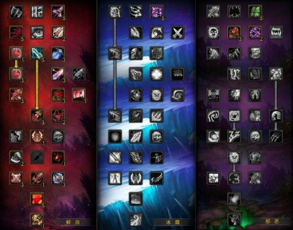 魔兽世界血dk天赋怎么加点4