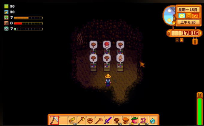 星露谷物语蘑菇洞和蝙蝠洞怎么选2