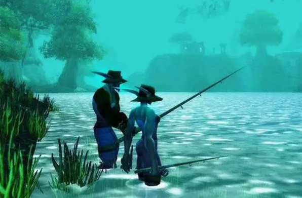 魔兽世界钓鱼等级怎么冲4