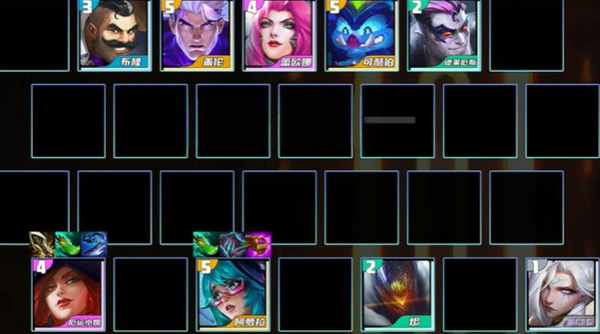 金铲铲之战s14人造人女枪阵容怎么搭配1