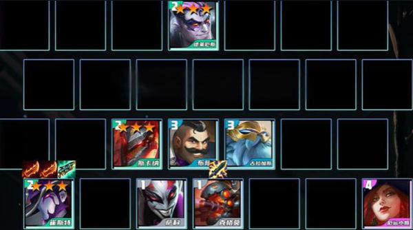 金铲铲之战s14辛迪加卡牌阵容怎么搭配1