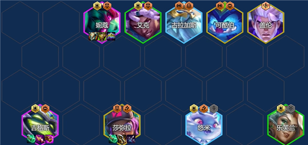 金铲铲之战s14分析师吉格斯阵容怎么搭配1