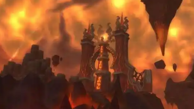 魔兽世界火焰之地怎么去1