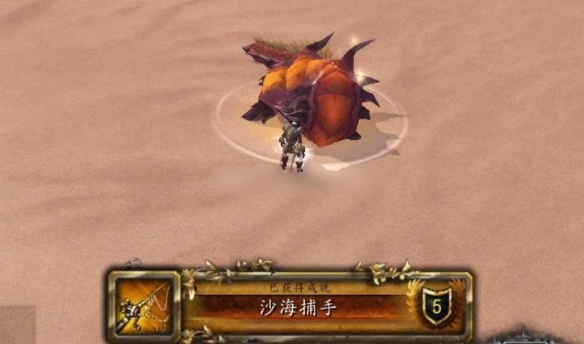 魔兽世界沙海捕手成就怎么做2