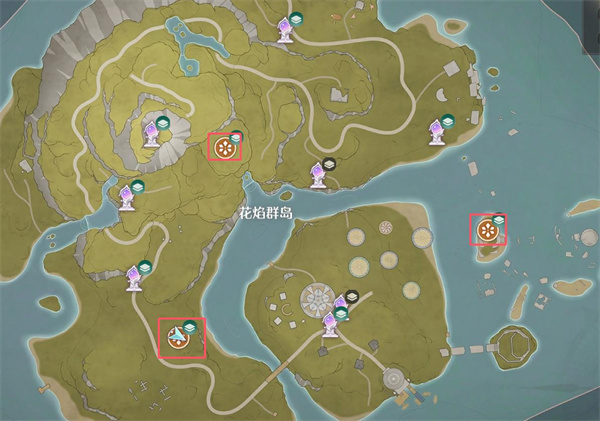 无限暖暖山后洞窟3个烟花在哪3